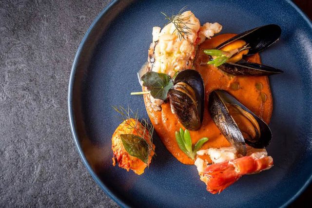 Father's Day lunch celebration at Riwaz by Atul Kochhar, Beaconsfield restaurant.