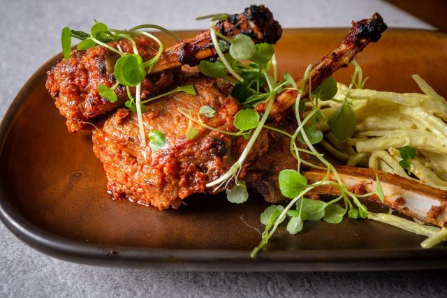 New Year's Eve fine dining menu at Riwaz by Atul Kochhar in Beaconsfield.