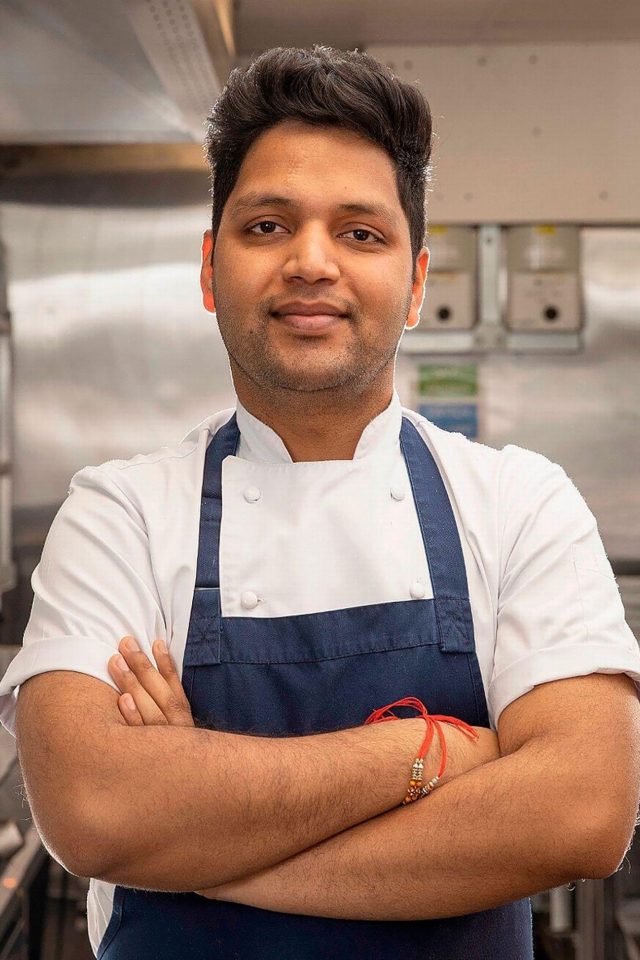 Atul Kochhar hosting MasterChef Professional Dinner Series at Riwaz Beaconsfield.
